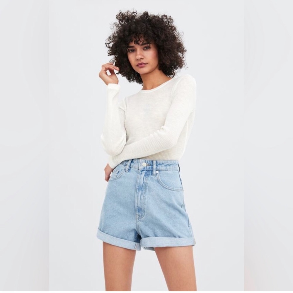 ZARA denim shorts